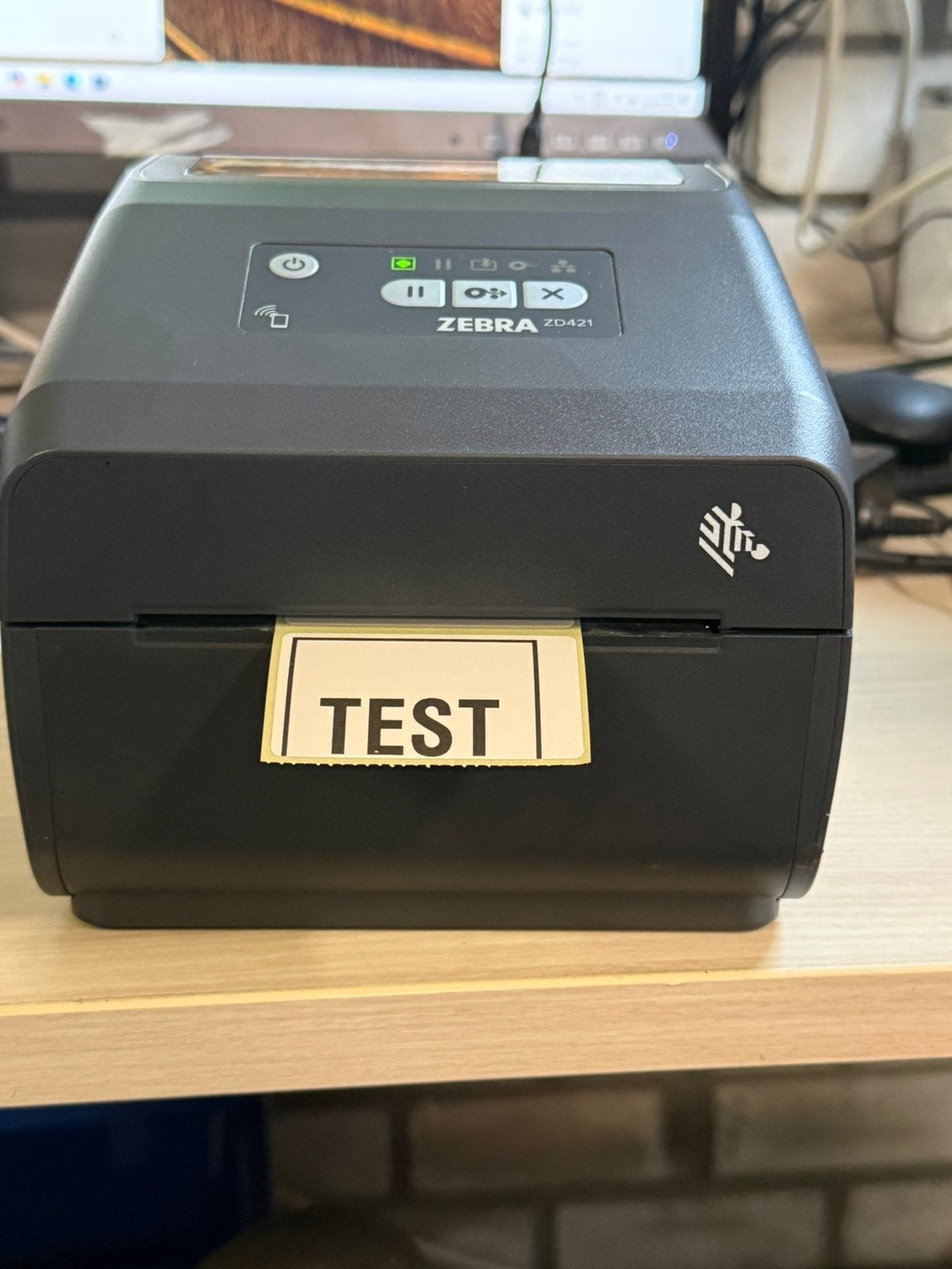 Zebra ZD421 labelprinter – Bluetooth & USB, Computers en Software, Ophalen, Zo goed als nieuw