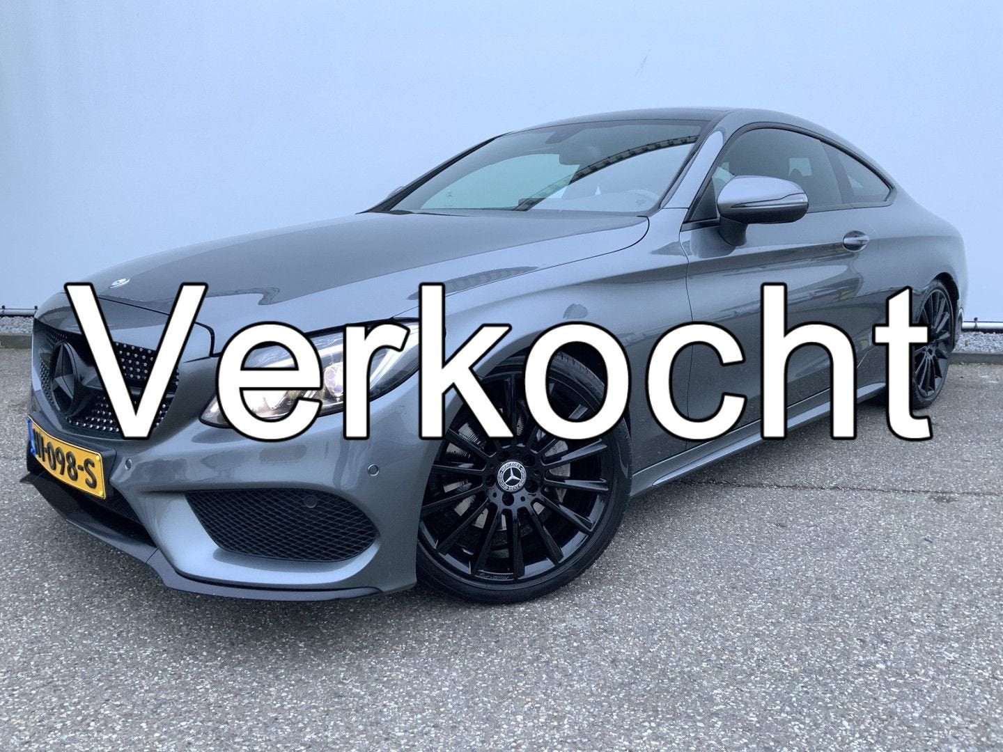 Mercedes-Benz C 180 Coupé Ambition, AMG, Nightpakket, Cruise, Argent ou Gris, Entreprise, Automatique, Classe C