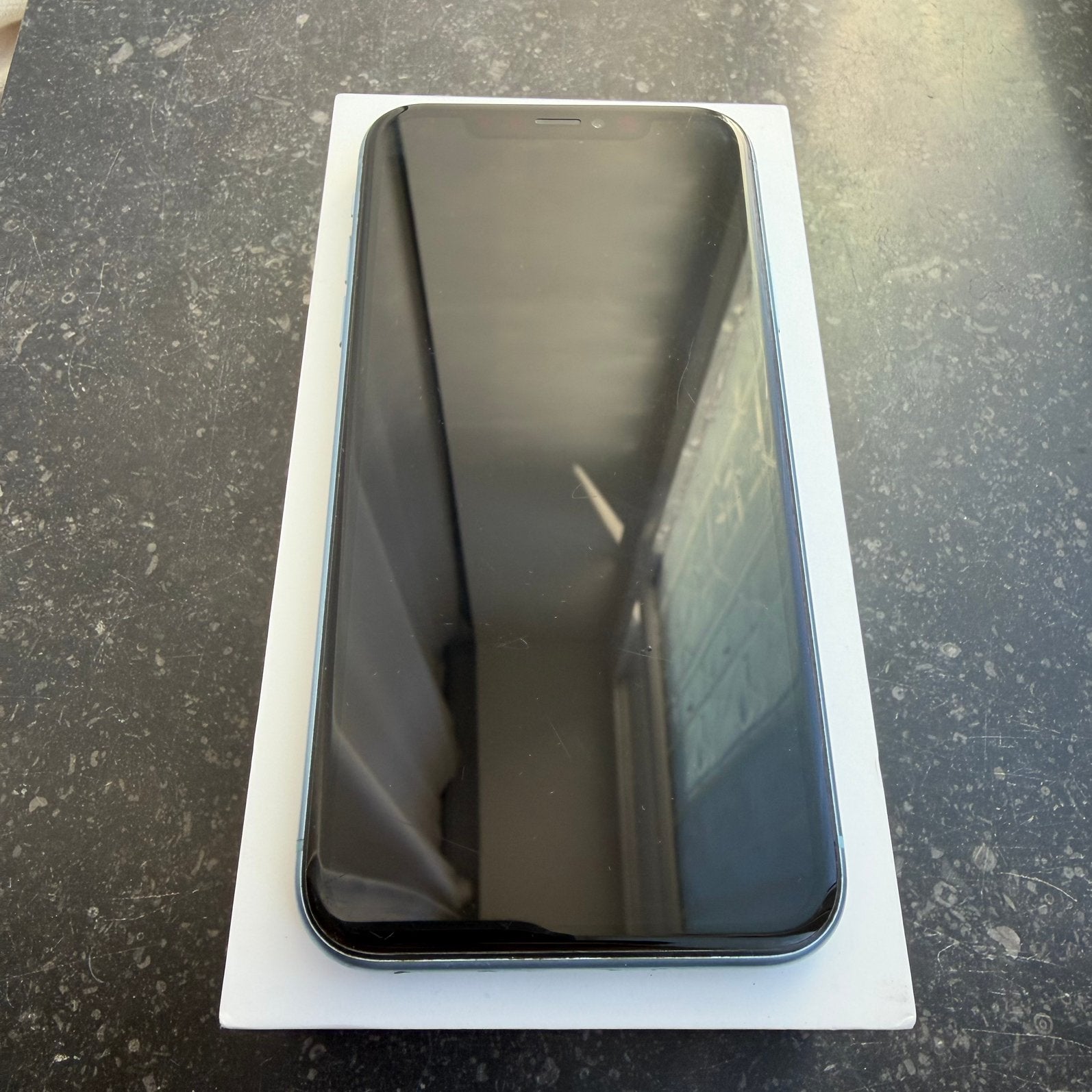 iPhone XR blauw 64 GB, Gebruikt, Blauw, IPhone XR, 77 %