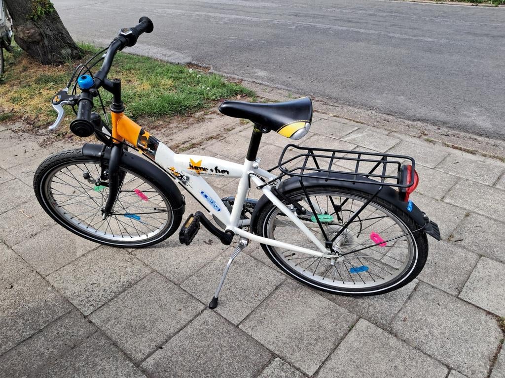 Kinderfiets 22 inch, Ophalen, Gebruikt, 20 inch of meer