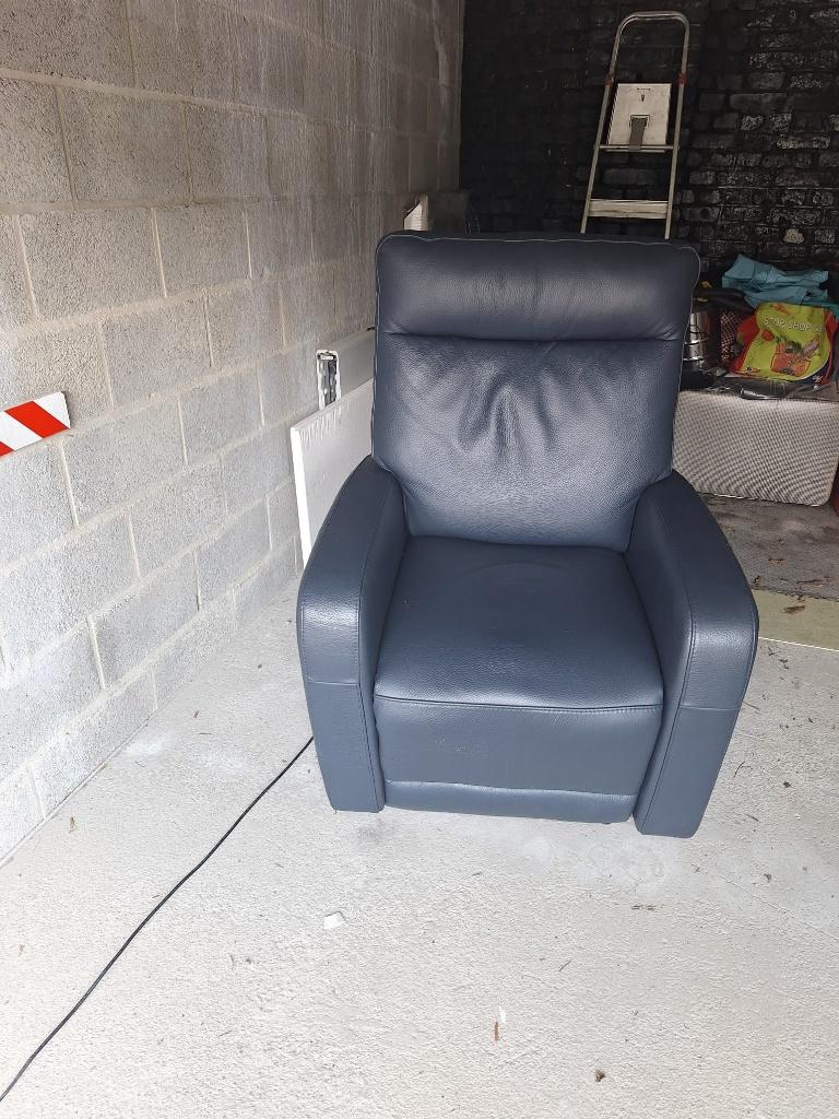 Relax électrique, Maison & Meubles, Fauteuils, 75 à 100 cm, Comme neuf, Enlèvement, 75 à 100 cm