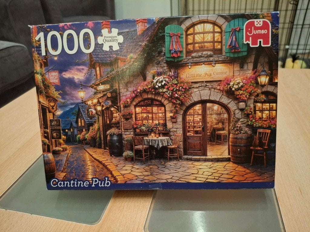 puzzle, Hobby en Vrije tijd, Ophalen, 500 t/m 1500 stukjes, Gebruikt, Legpuzzel