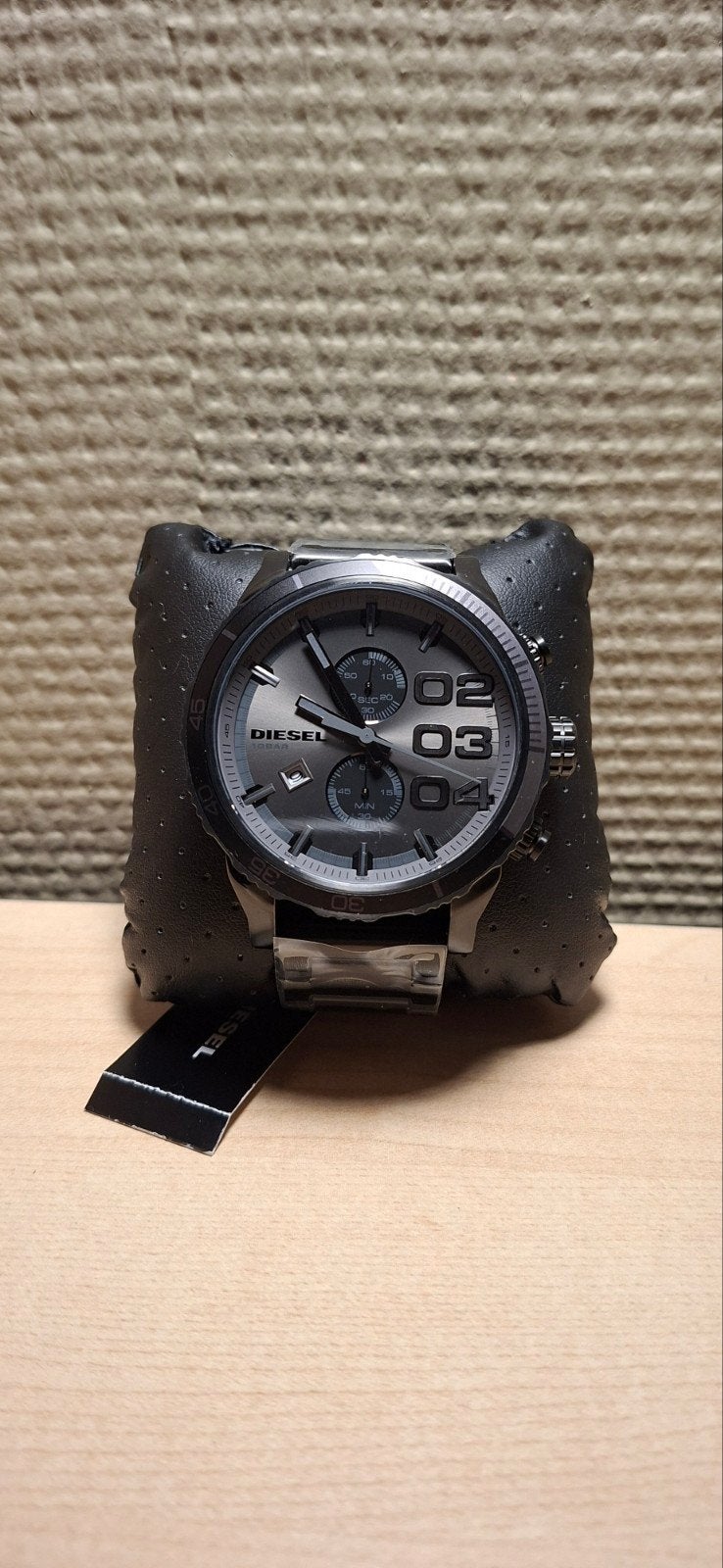 Diesel Double Down Horloge, Handtassen en Accessoires, Horloges | Heren, Ophalen of Verzenden