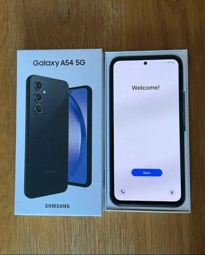 Samsung Galaxy A54 zwart, Telecommunicatie, Ophalen of Verzenden, Zwart