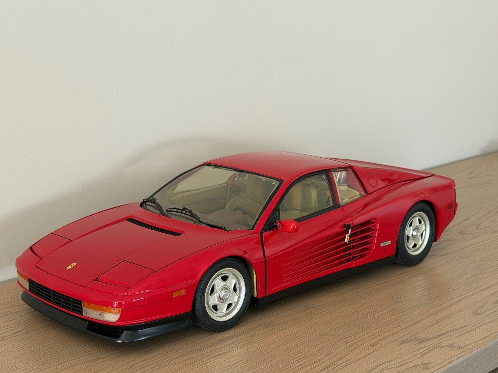Ferrari testarossa pocher 1/8 1989, Hobby en Vrije tijd, Modelbouw | Auto's en Voertuigen, Overige merken, Gebruikt, Auto, Groter dan 1:32