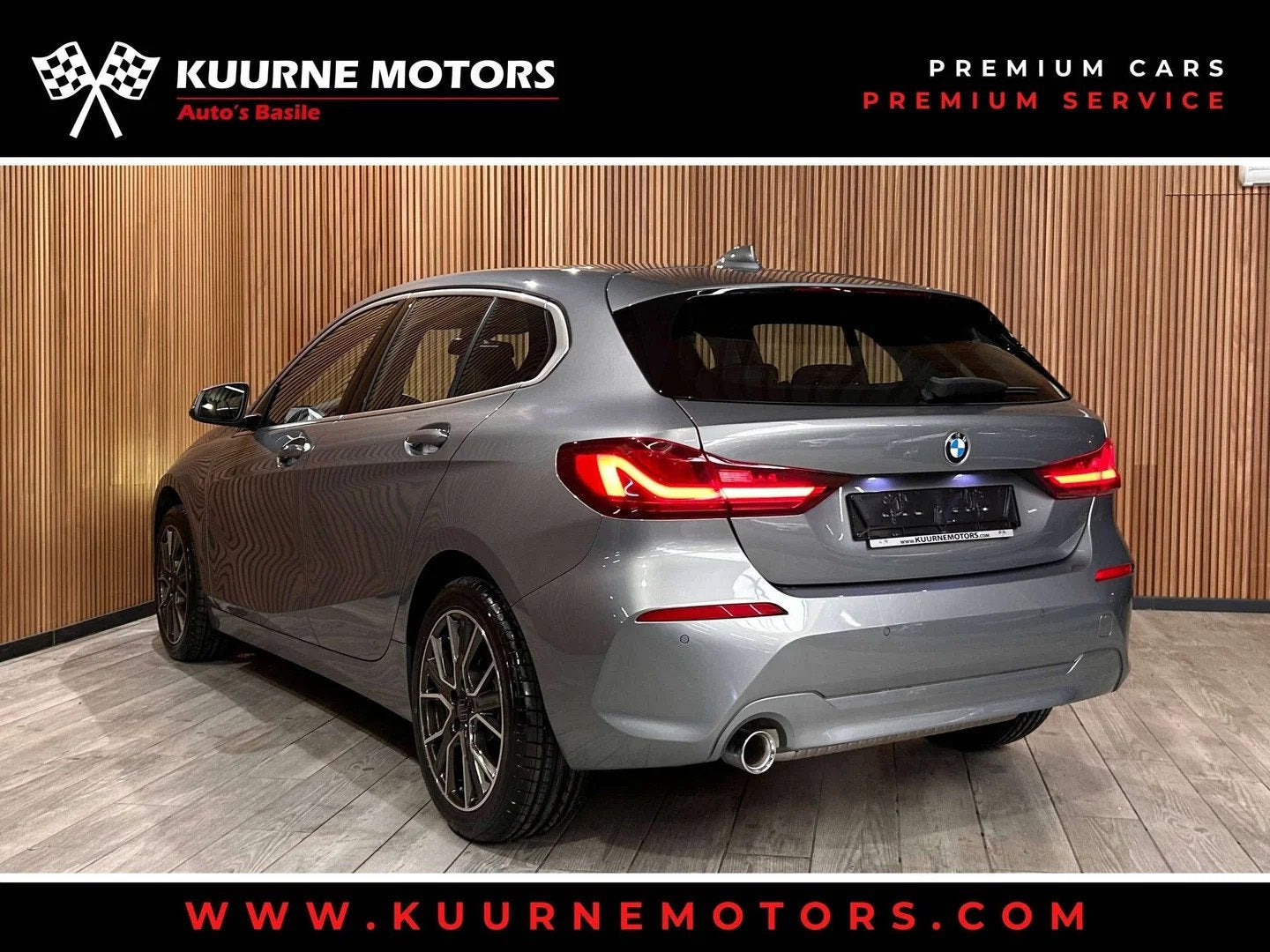 BMW 1 Serie 116 iA Alu17"/Led/Leder/Gps/Dab/Pdc/Carplay *1j, Auto's, BMW, Automaat, 1940 kg, 1 Reeks, Gebruikt