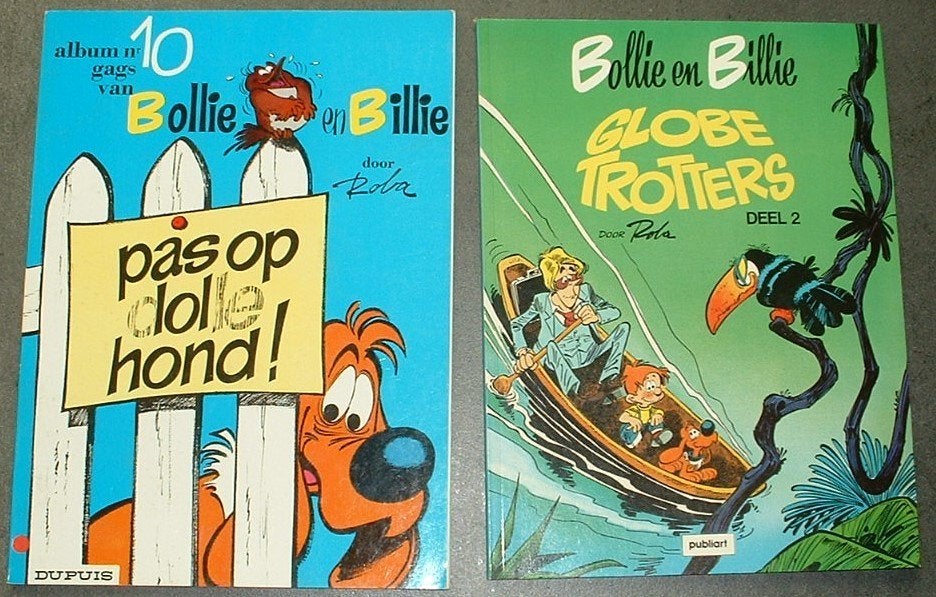 strips bollie en billie deel 5, Meerdere stripboeken, Ophalen of Verzenden, Zo goed als nieuw, Jean Roba