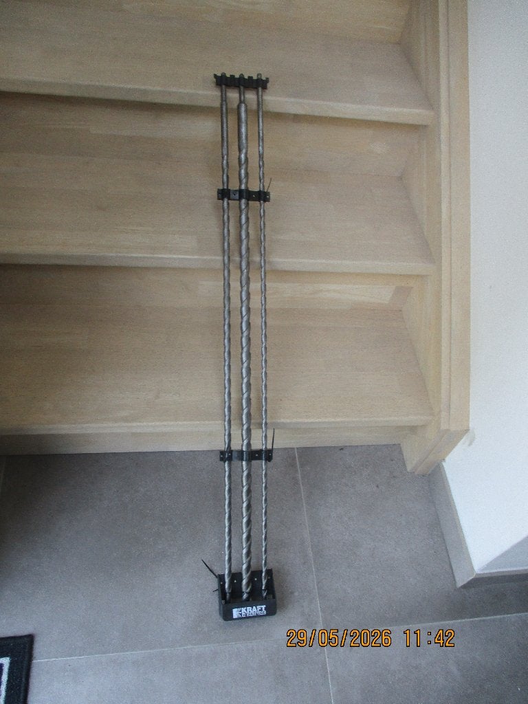 3 forets à béton de 100 cm de long avec raccord SDS, Neuf, 600 watts ou plus, Enlèvement ou Envoi, Mécanisme de percussion