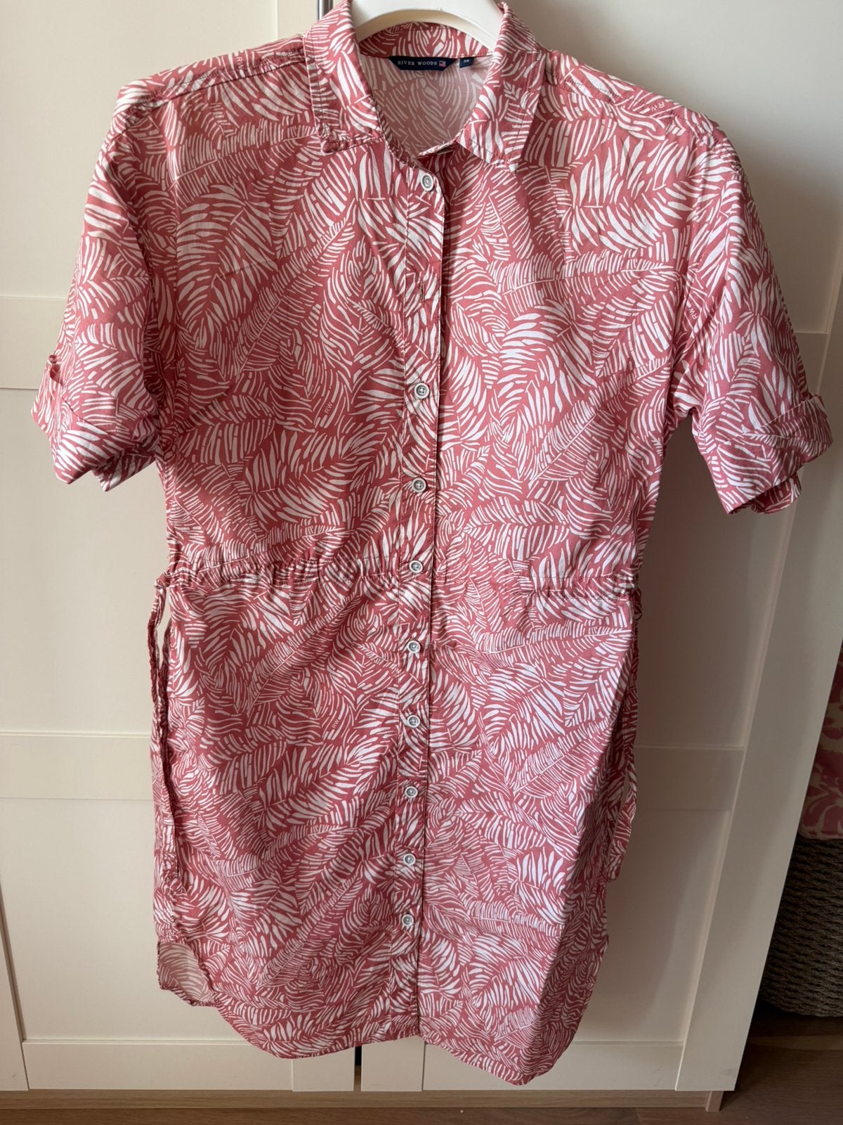 Riverwoods - zomers hemdskleedje - maat 38, new, Ophalen of Verzenden, Nieuw, Roze