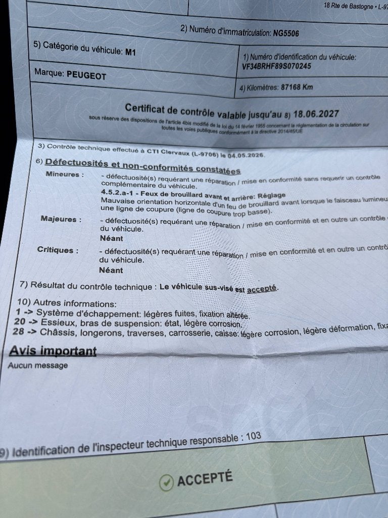 Voiture Peugeot 308 CC, Auto's, Voorwielaandrijving, Zwart, Cabriolet, 0 kg