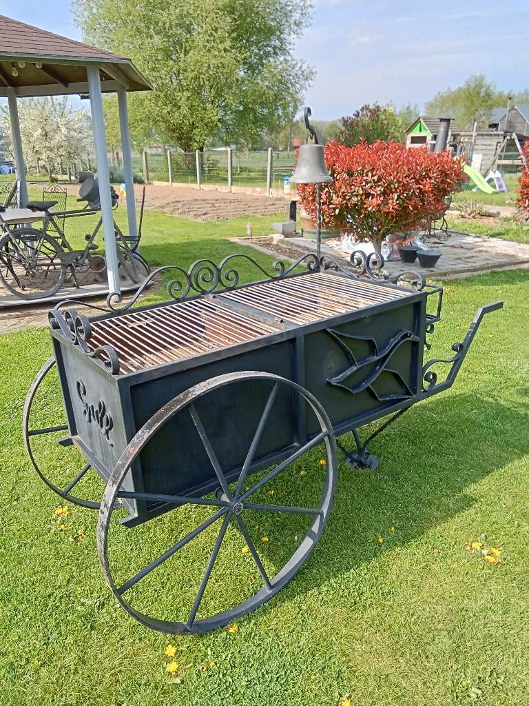 SMEEDIJZER BBQ, Tuin en Terras, Ophalen, Gebruikt, Zie foto