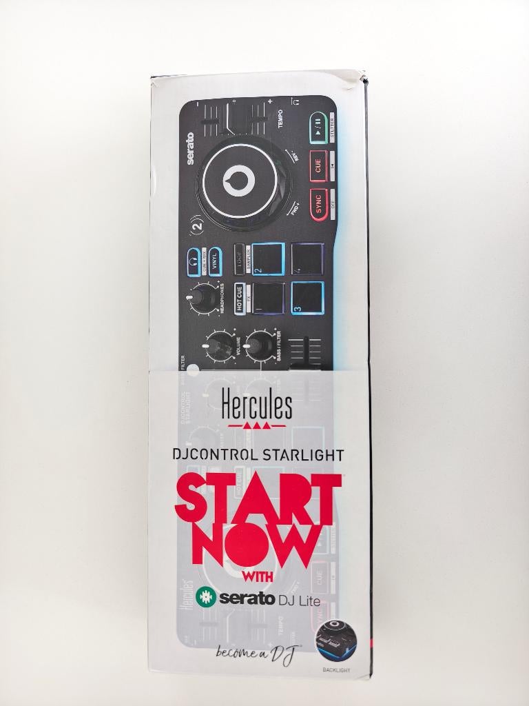 Portable Hercules djcontrol Starlight (mix on the go) (nwst), Ophalen, Zo goed als nieuw