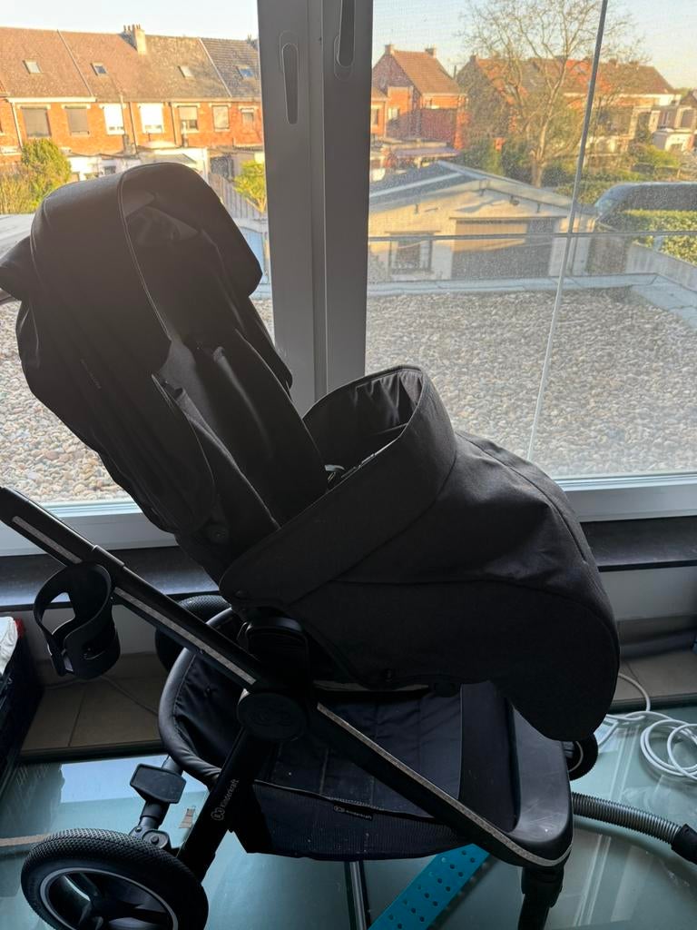 Kinderwagen 2-in-1 met reiswieg, Zo goed als nieuw, Met reiswieg, Ophalen, Kinderwagen