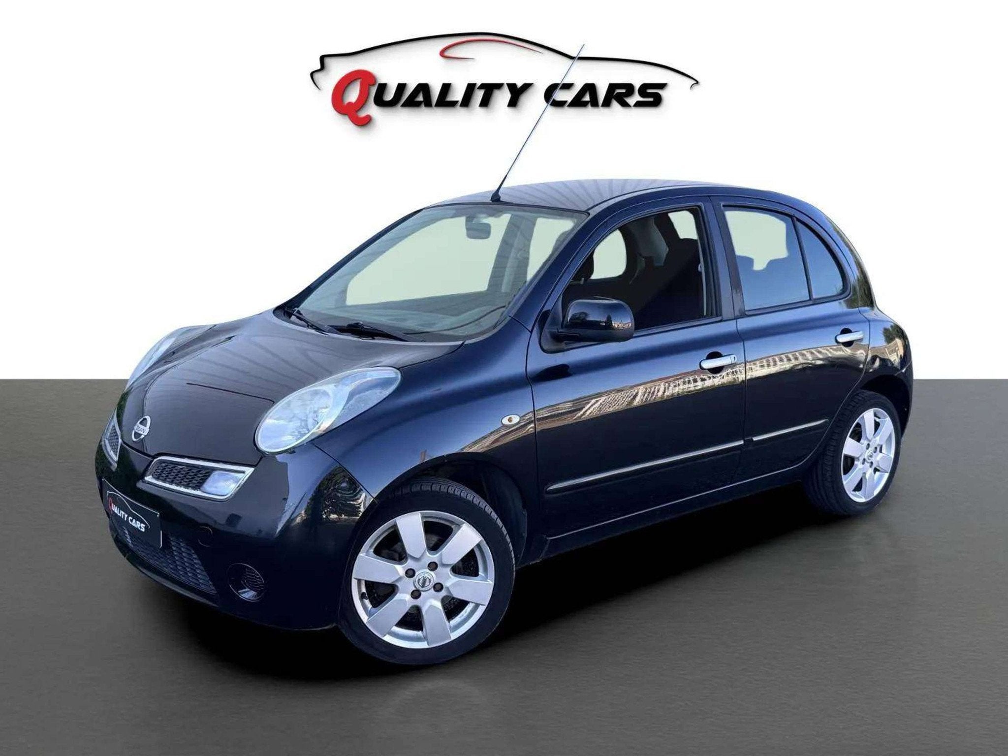 Nissan Micra 1.2i | 110.000 KM | Airco | Navi | CarPlay | Ga, Auto's, Nissan, Stof, Gebruikt, 4 cilinders, Zwart