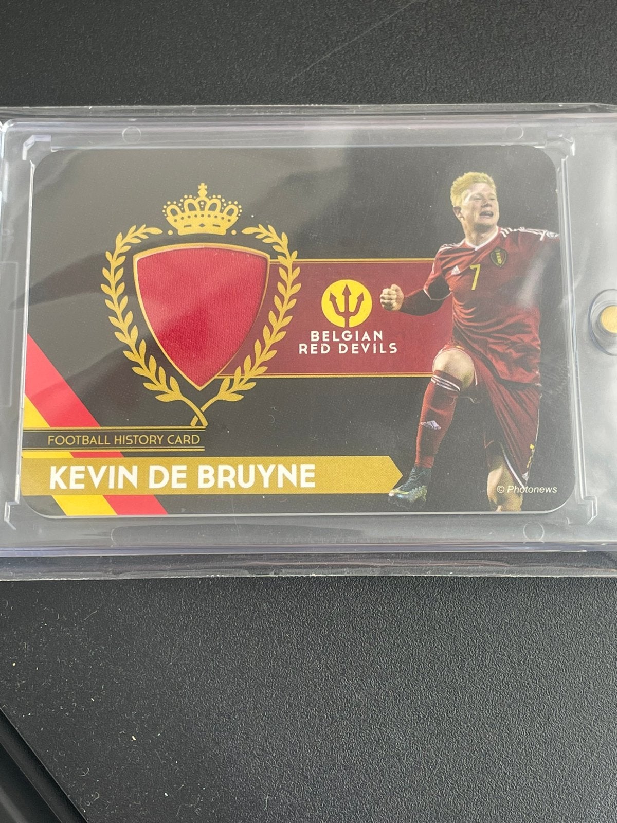 2015 Kevin De Bruyne Football History Card, Ophalen of Verzenden, Nieuw, Plaatje