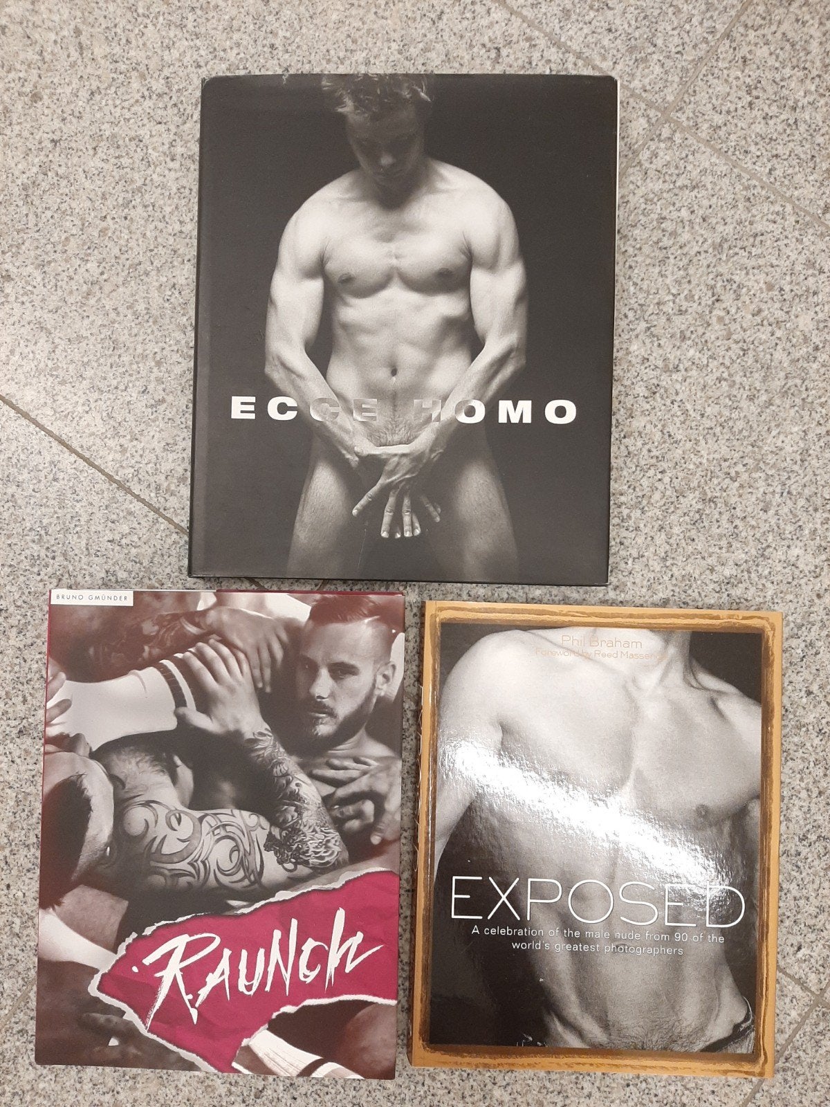 3 mooie naakt  fotografie boeken met volledige naakte  manne, Ophalen of Verzenden, Zo goed als nieuw, Bruno Gmunder
