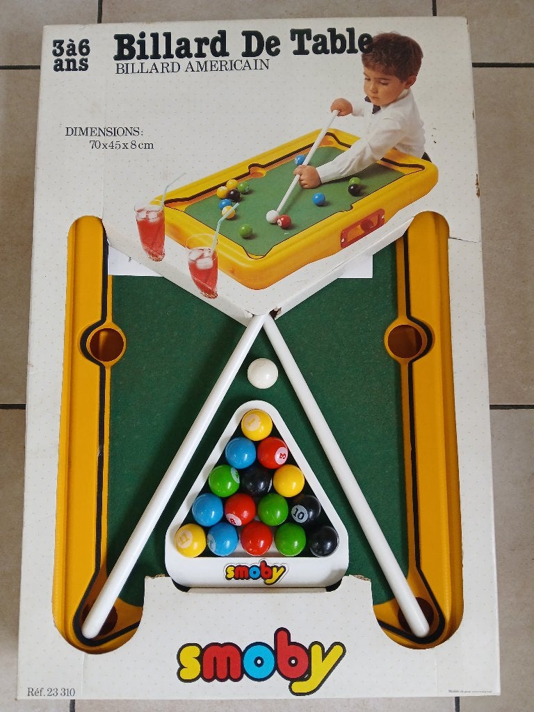 Billard de table   smoby, Enlèvement ou Envoi, Utilisé, Garçon ou Fille