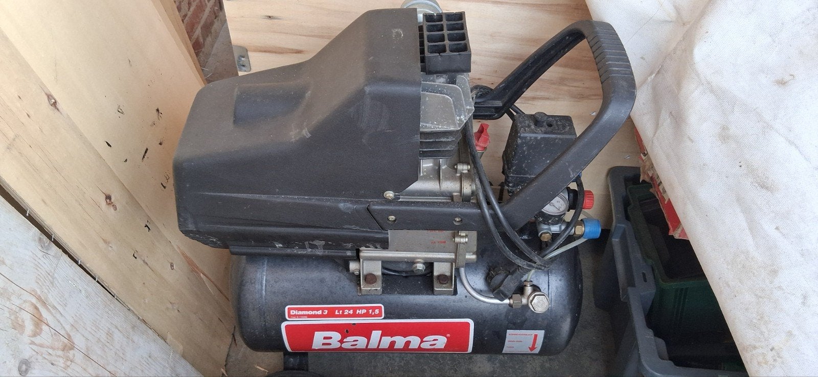 compressor, Ophalen, Zo goed als nieuw