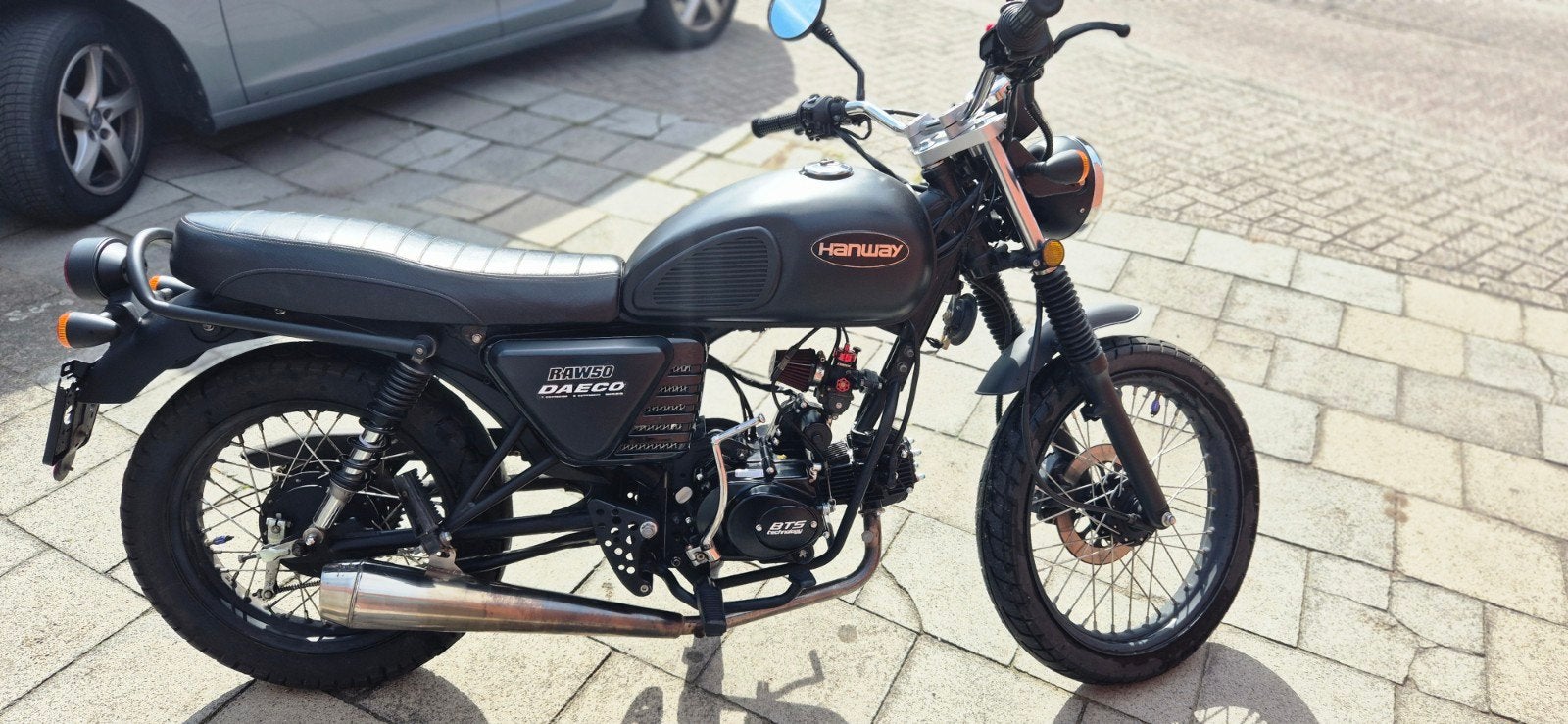 **Hanway RAW 50 – 2019 – nieuw 72cc motorblok**, Fietsen en Brommers, Ophalen