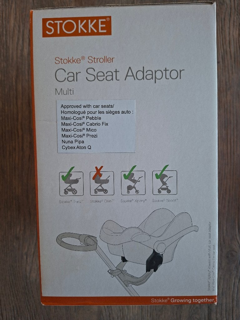 Stokke Stroller Car Seat Adaptor Multi, Kinderen en Baby's, Ophalen, Nieuw