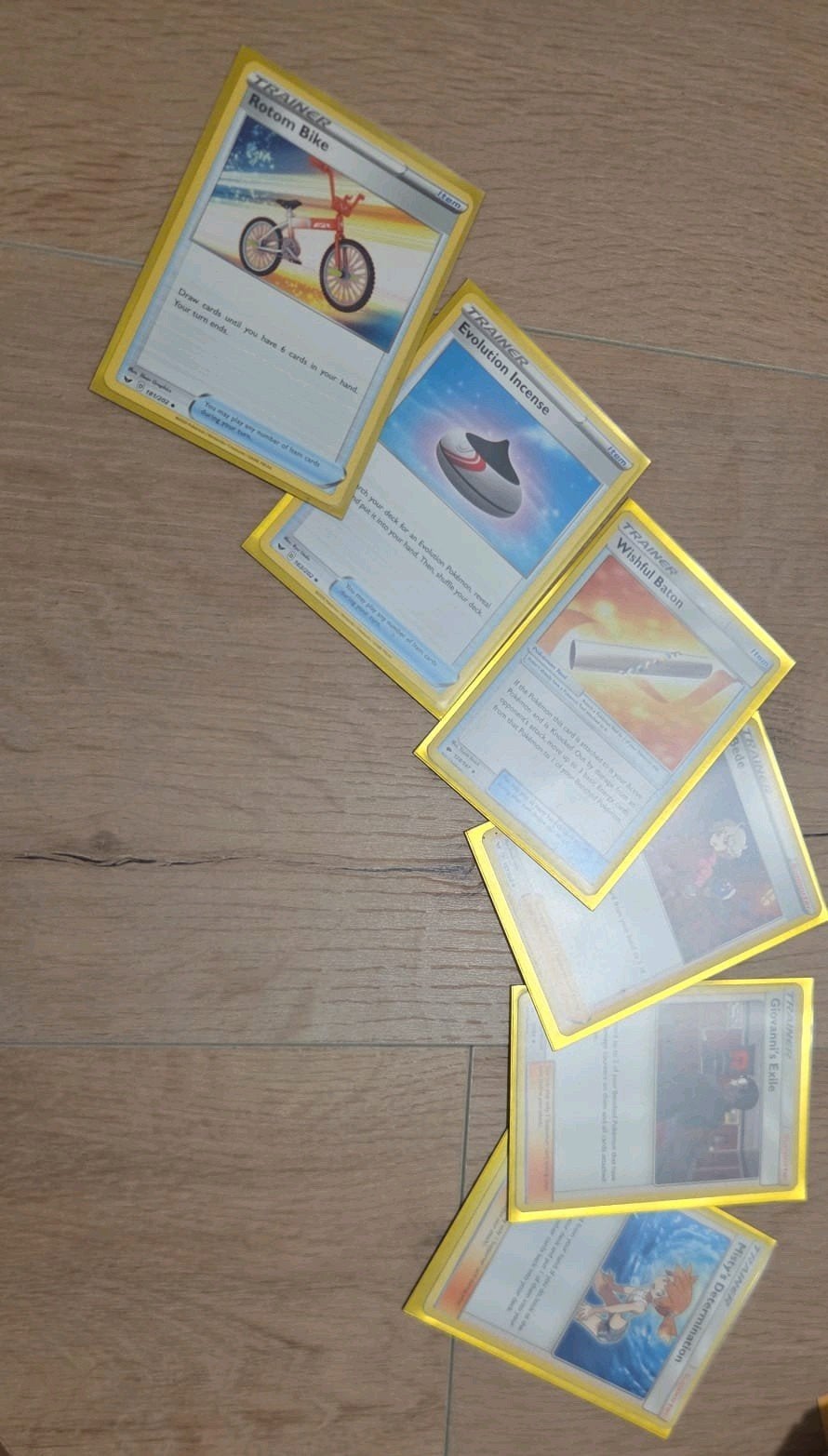 pokemon cards, Ophalen