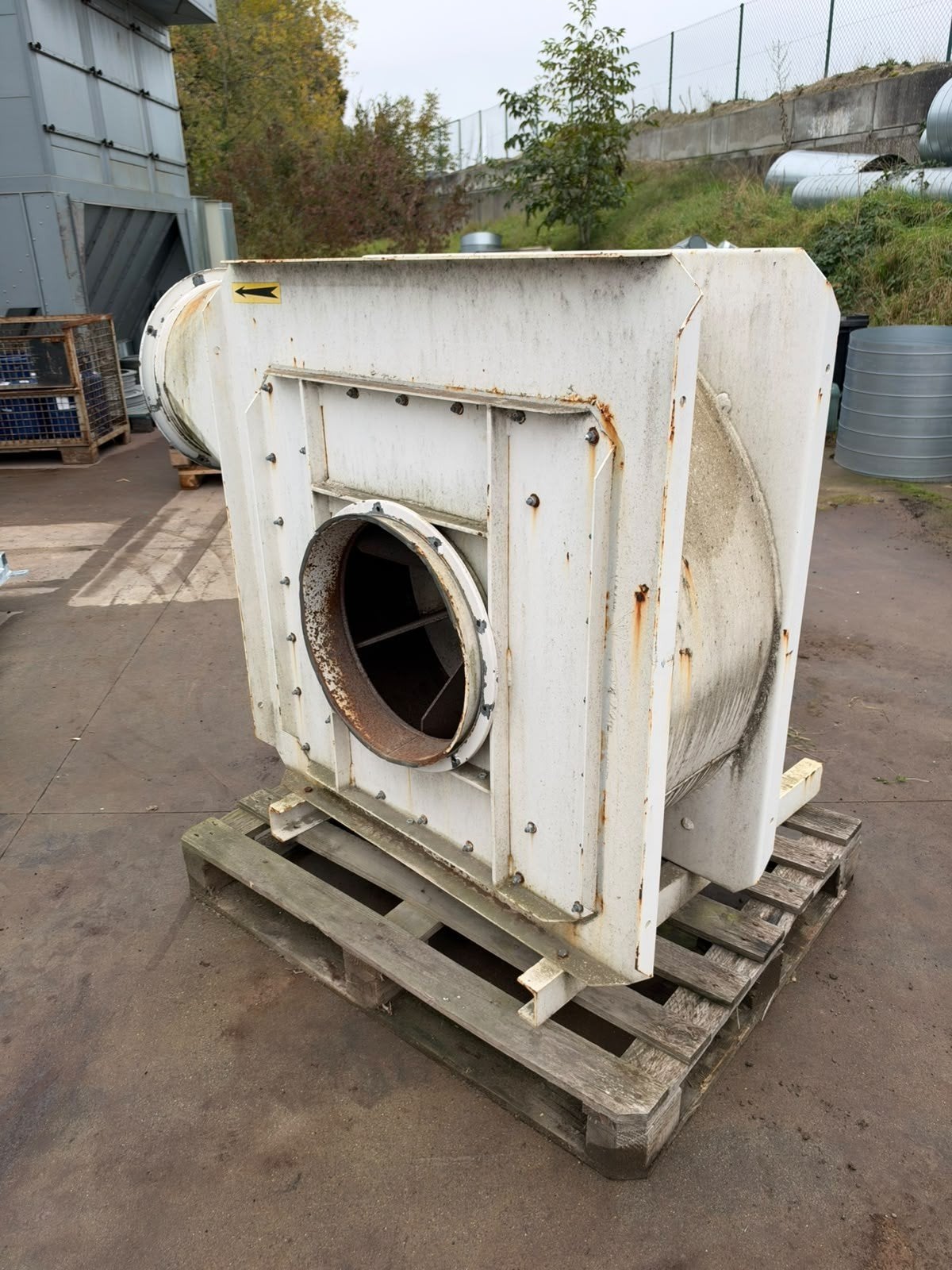 Ventilateur centrifuge industriel 18,5kW, Bricolage & Construction, Enlèvement, Utilisé