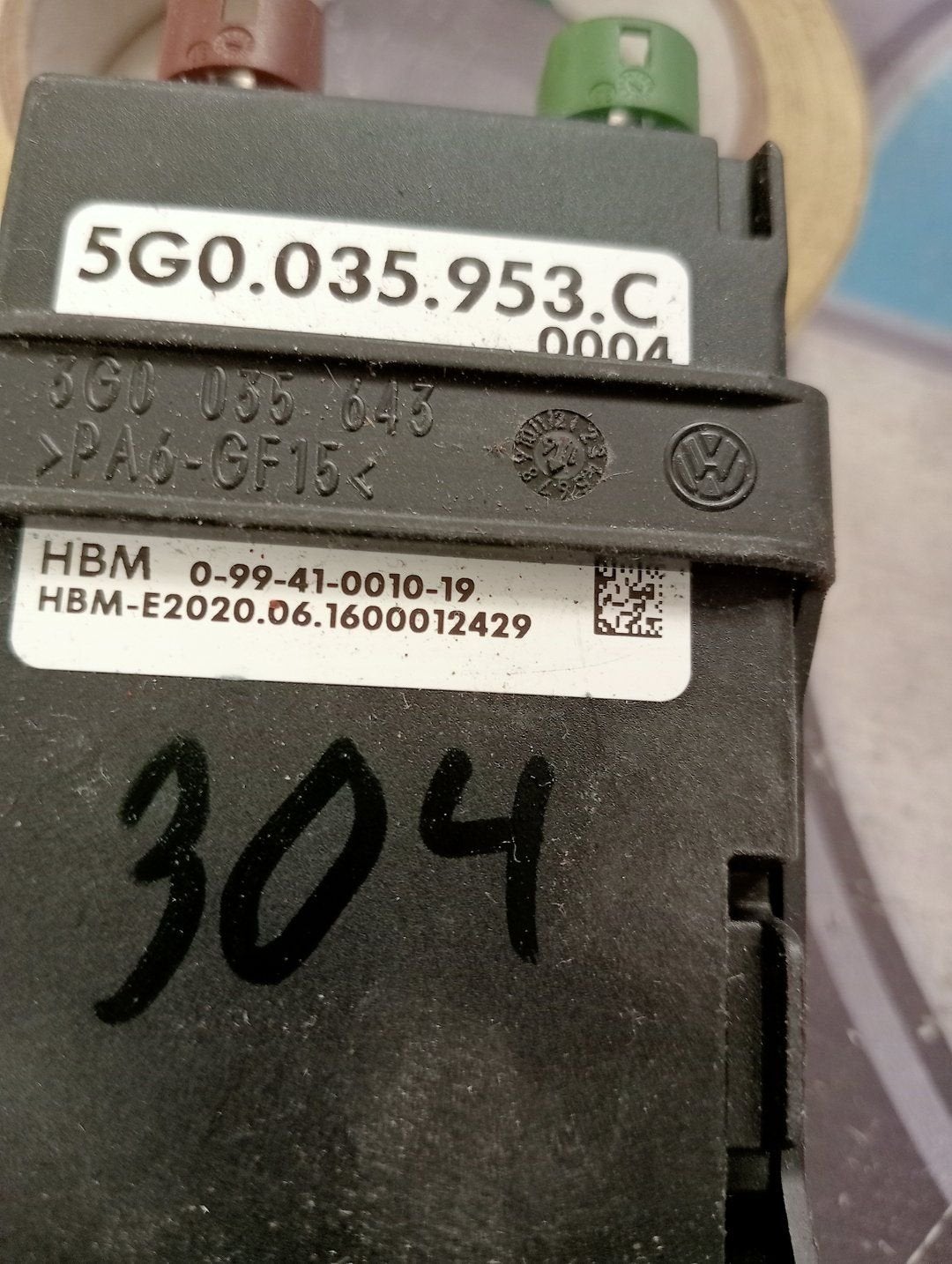 45934VW Golf 7 USB Hub Spanningsomvormer 5G0035953C, Gebruikt, -, Volkswagen, -