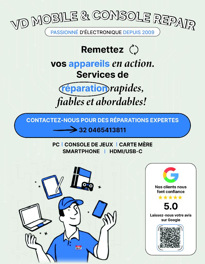 PS5 - PS4 - XBox - NINTENDO SWITCH iPhone reparatie, Ophalen of Verzenden