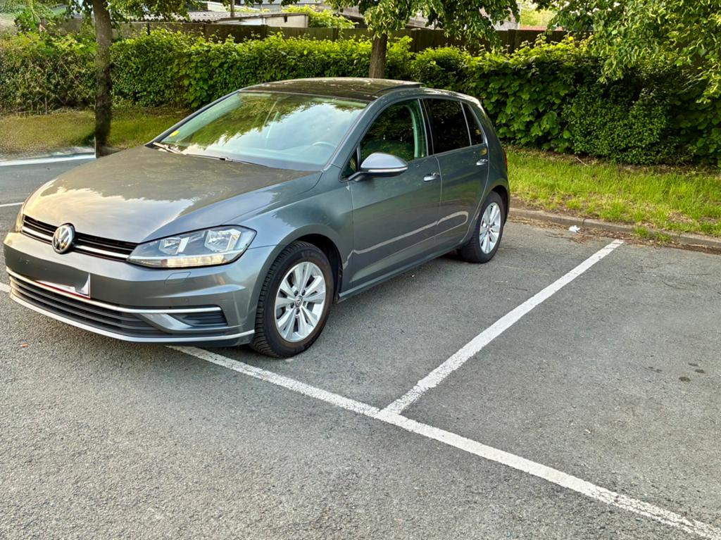Golf 7 automaat, Autos, Volkswagen, Argent ou Gris, Euro 6, Carnet d'entretien, 5 portes