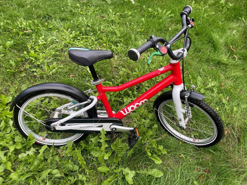 Woom 3 kinderfiets rood 16", Vélos & Vélomoteurs, Vélos | Vélos pour enfant, Frein sur jante, 16 à 20 pouces, Enlèvement, Utilisé
