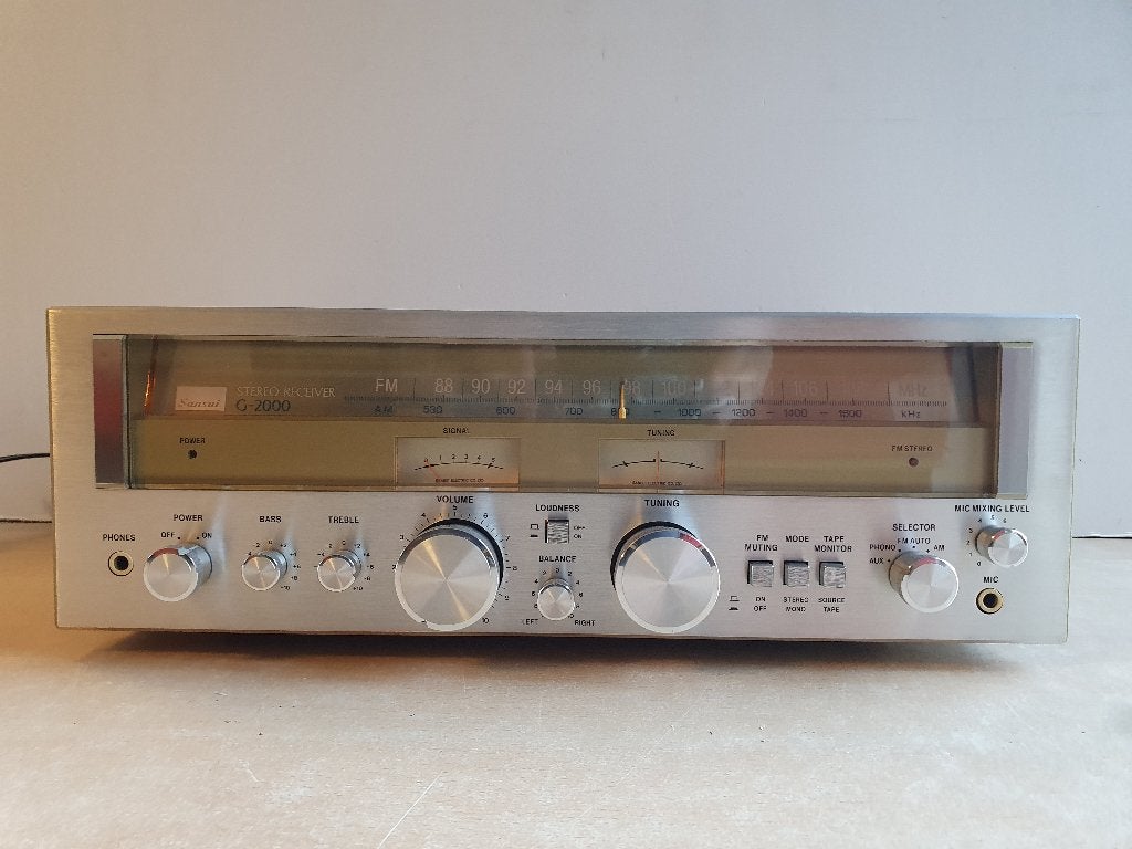 Stereo Receiver Sansui G-2000, Enlèvement ou Envoi