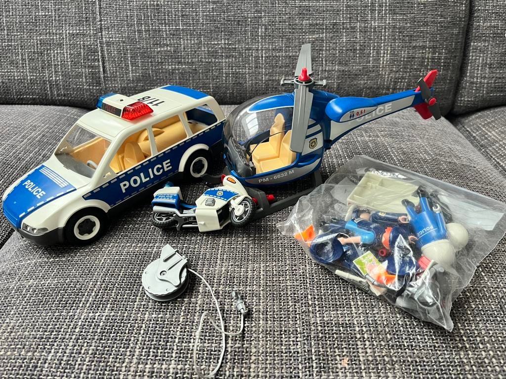 Playmobil politieset, Ophalen of Verzenden, Zo goed als nieuw