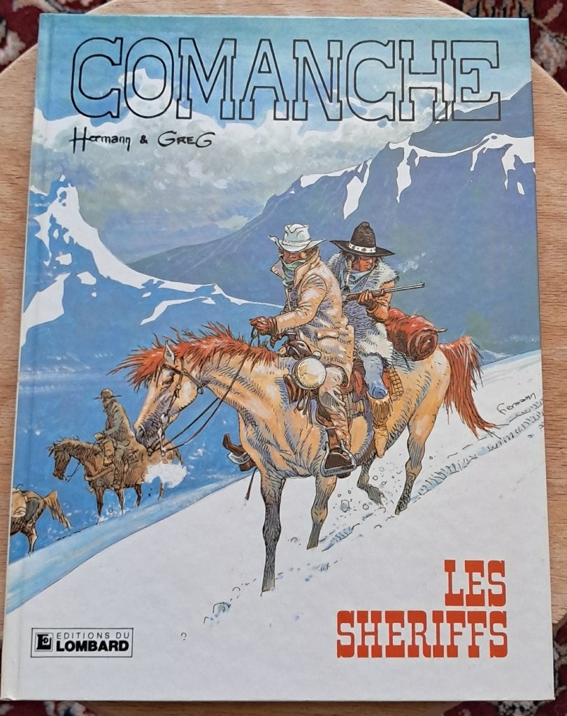 Comanche - Les sheriffs -Album 8, Enlèvement ou Envoi, Une BD, Utilisé, HERMANN / GREG