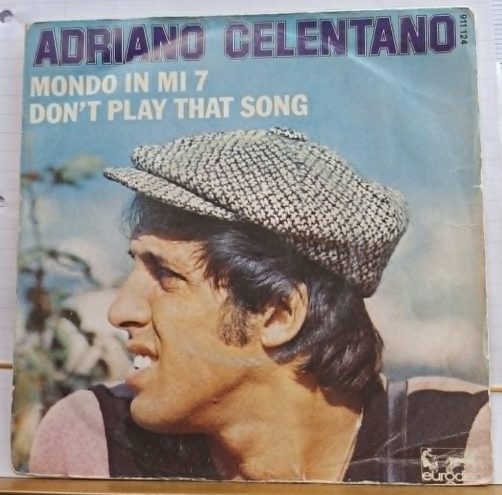 Popcorn Groove / Adriano Celentano - Don't Play That Song, Enlèvement ou Envoi, Pop, Utilisé, Autres types