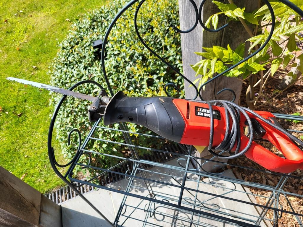 Fairline JSR 800 Reciprozaag, Ophalen, Reciprozaag