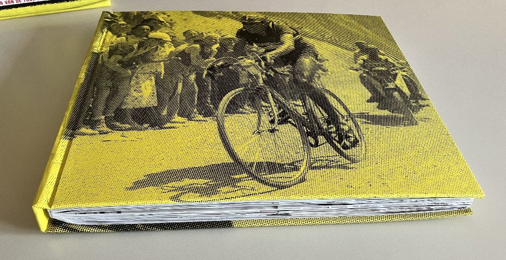 Le tour de france zeldzaam postkaarten documenten enz., Ophalen of Verzenden, Zo goed als nieuw, Lopen en Fietsen