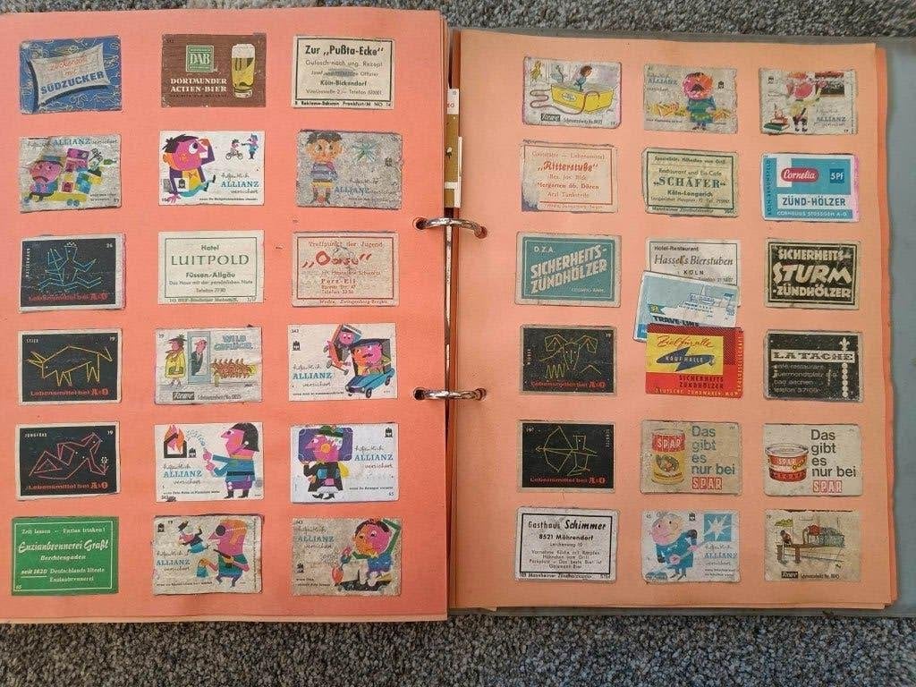 COLLECTIE LUCIFERMERKEN, Ophalen of Verzenden, Gebruikt, Luciferdoosjes of -merken