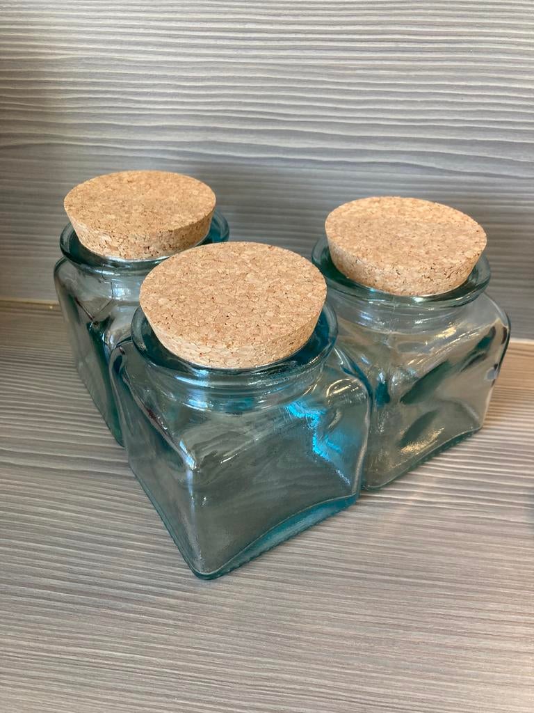 3 voorraadpotjes Dille&Kamille, Ophalen of Verzenden, Zo goed als nieuw