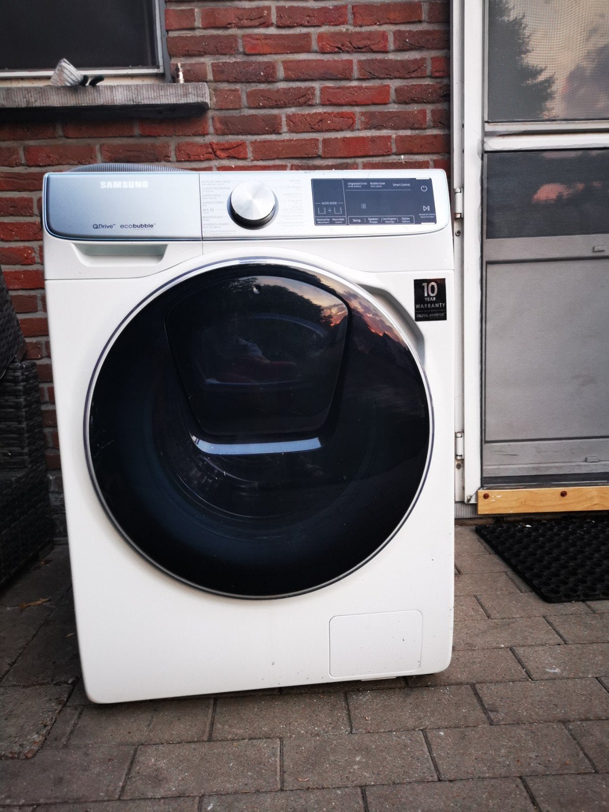 Samsung Ecobubble QDrive wasmachine, Ophalen
