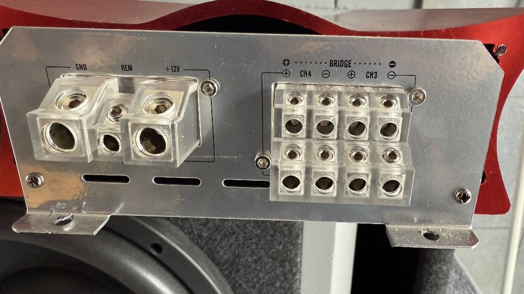 SUB WOOFER + VERSTERKERS, Auto diversen, Ophalen, Zo goed als nieuw