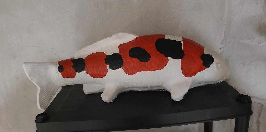 Statue décoration koi poisson, Enlèvement, Neuf, Béton, Autres types