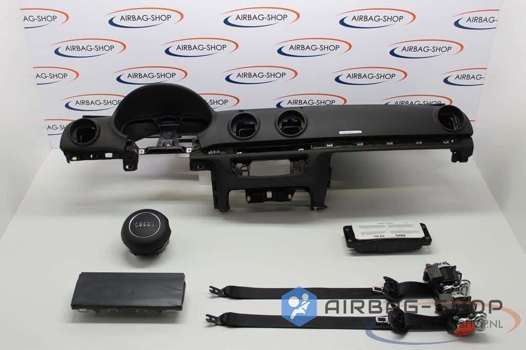 Audi A3 8V Quattro / S3 Airbagset Dashboard + Airbags, -, Audi, Utilisé, -