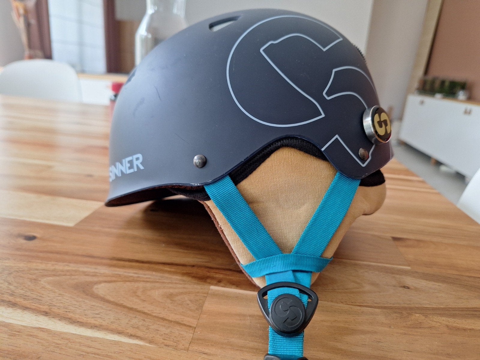 Skihelm kind maat 53-54 merk Skinner, Sport en Fitness, Ophalen