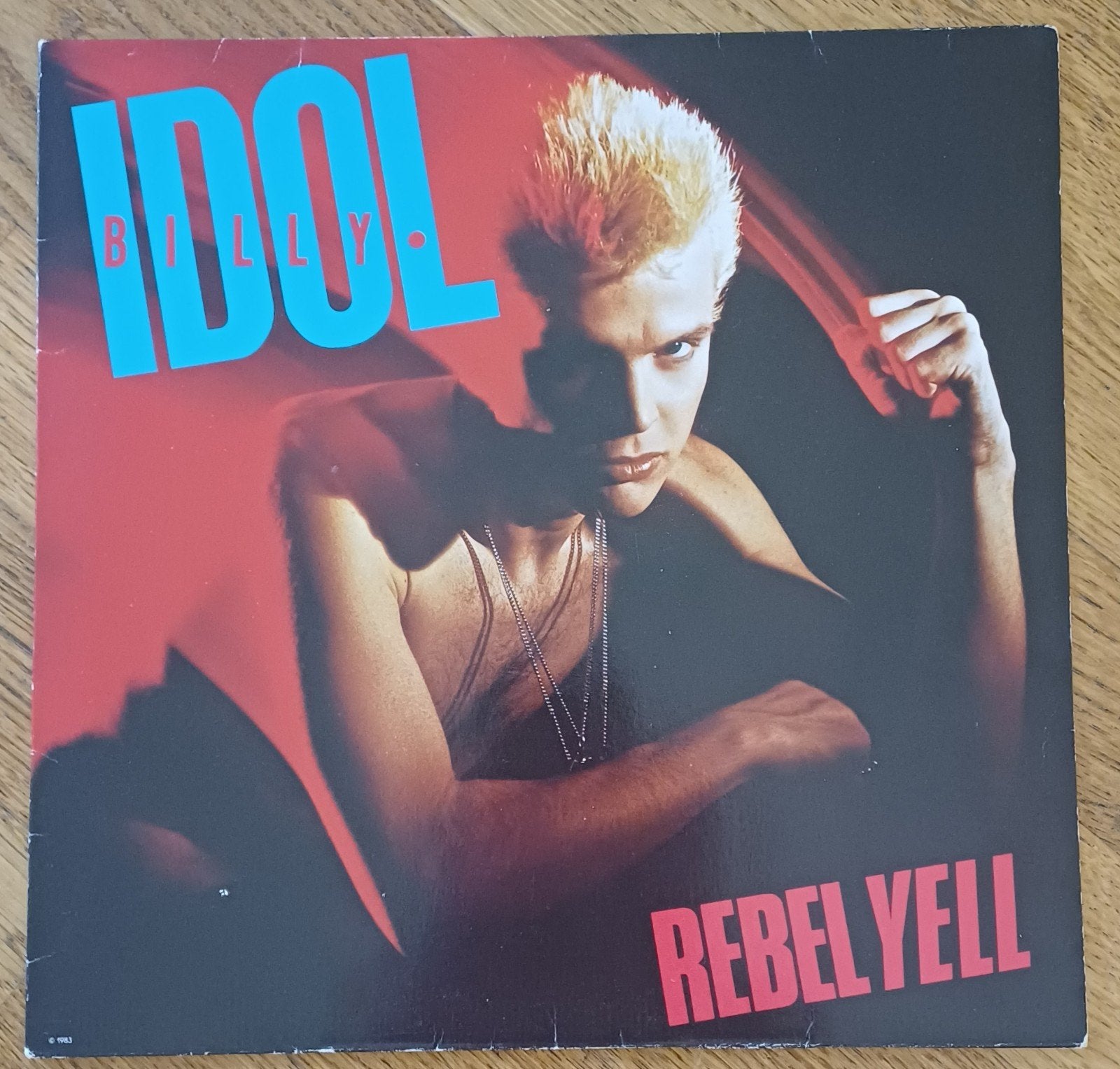 Vinyle Billy  Idol  Rebel  Yell Ed 1983, Enlèvement