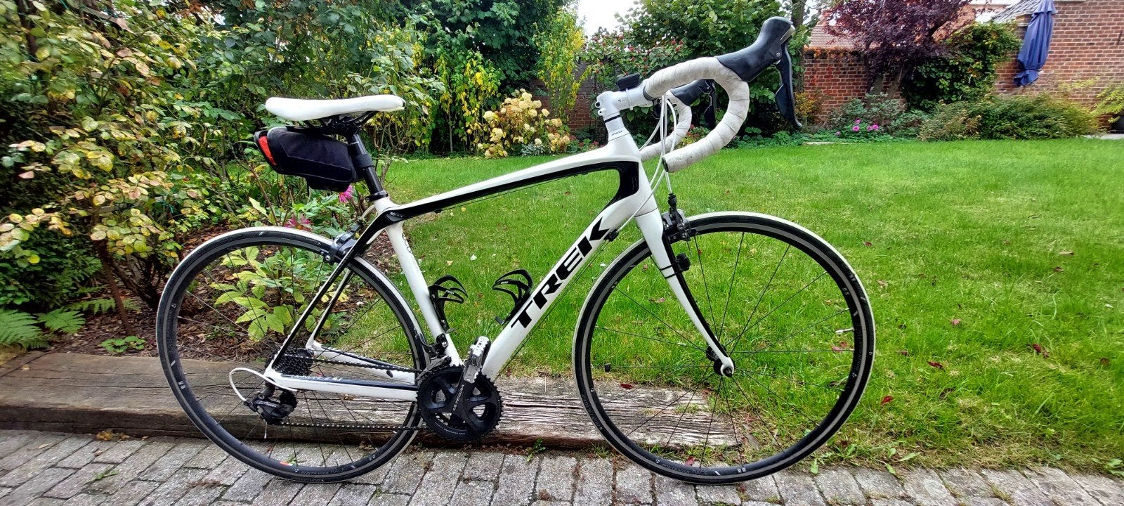 KOERSFIETS TREK DOMANE FOUR, Fietsen en Brommers, Ophalen, Gebruikt, Carbon, 49 tot 53 cm