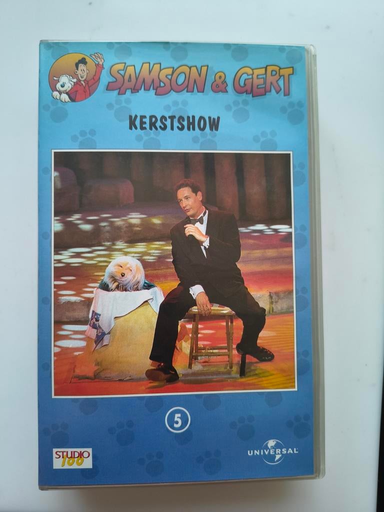 VHS Samson en Gert kerstshow 1999, Cd's en Dvd's, VHS | Kinderen en Jeugd, Ophalen