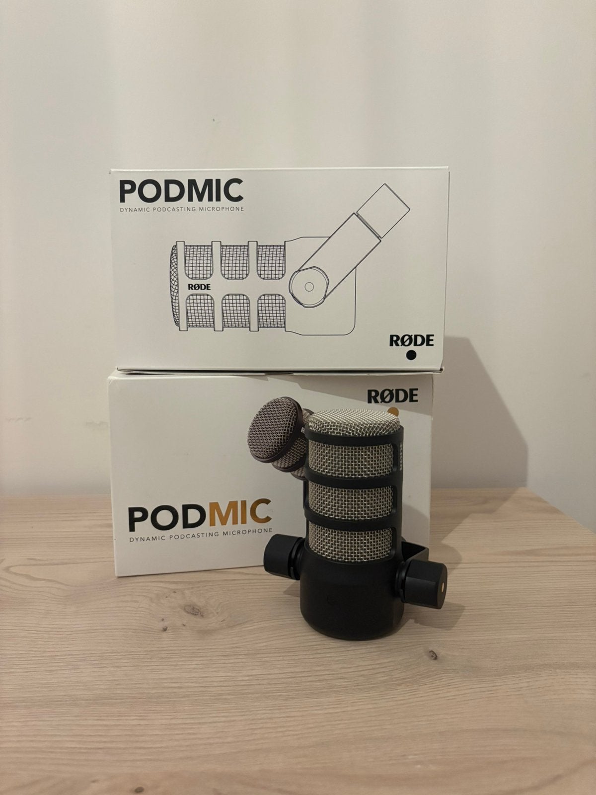 Rode Podmic Dynamische microfoon, Enlèvement ou Envoi, Comme neuf