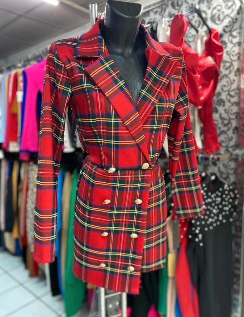 Elegant blazer-style jumpsuit, Kleding | Dames, Ophalen of Verzenden, Zo goed als nieuw, Rood, ANDERE