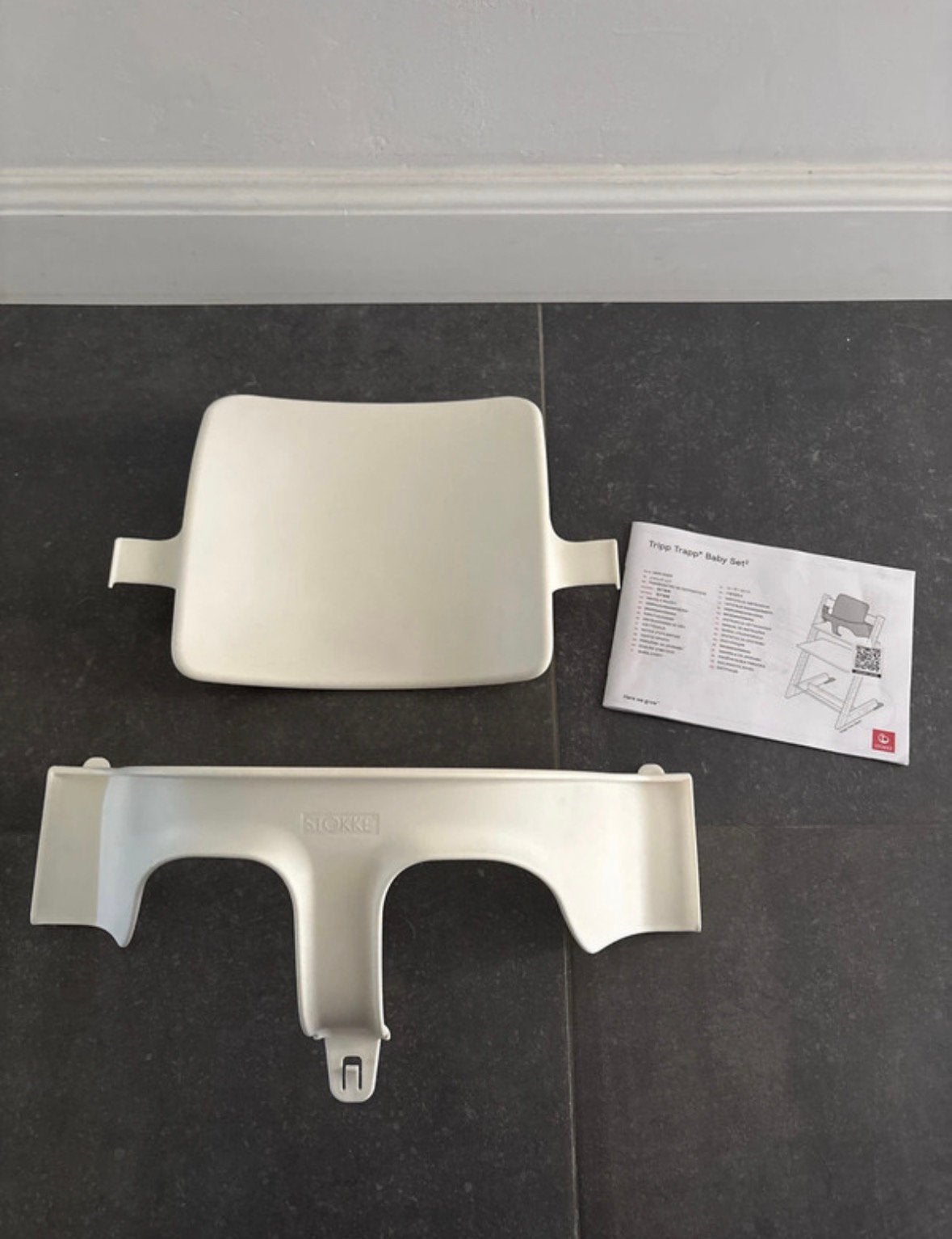Stokke Baby set, Kinderen en Baby's, Ophalen of Verzenden, Zo goed als nieuw, Meegroeistoel, Stoelverkleiner