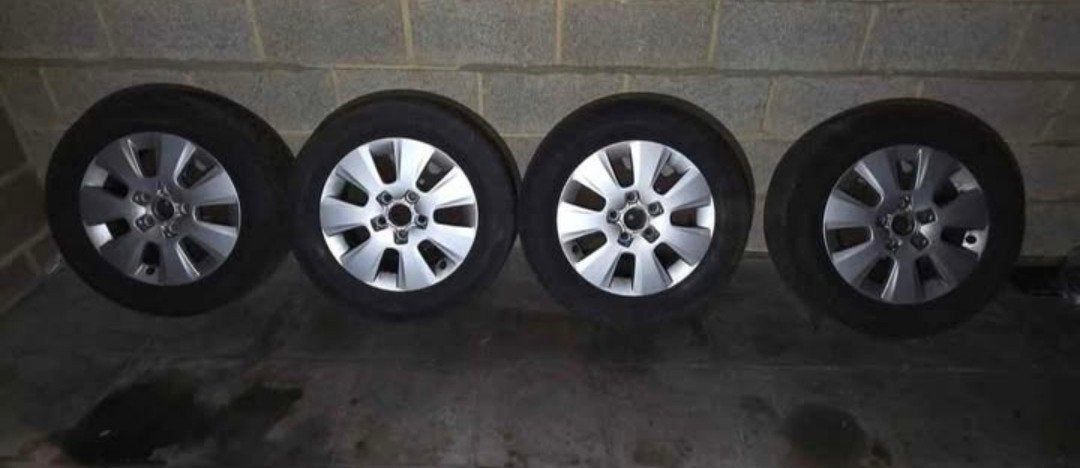 VW 5x112 195/65R15 velgen, Auto-onderdelen, Banden en Velgen, Ophalen of Verzenden, Band(en)